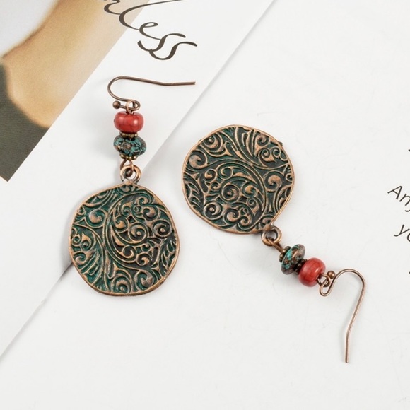 Boho Style Earrings - Picture 2 of 3